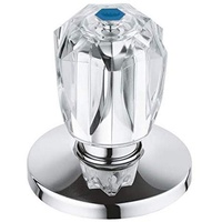 Grohe Oberteil Brillant 1/2, blau, chrom