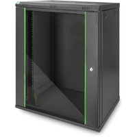Digitus 19" Wandgehäuse Dynamic Basic Serie 16HE 600x450mm schwarz