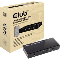 Club 3D SenseVision HDMI 2.0 4K 60Hz UHD Switchbox