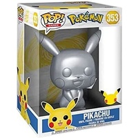 Funko POP! Pokemon - Pikachu Metallic - Super Size