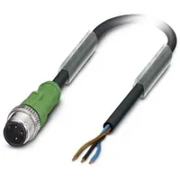 Phoenix Contact 1693173 Sensor-/Aktor-Steckverbinder, konfektioniert M12 Stecker, gerade 5.00