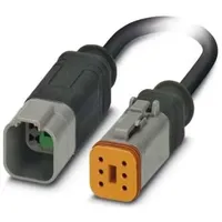 Phoenix Contact 1415036 Sensor-/Aktor-Steckverbinder, konfektioniert Stecker, gerade, Buchse, gerade