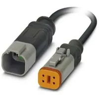Phoenix Contact 1415017 Sensor-/Aktor-Steckverbinder, konfektioniert Stecker, gerade, Buchse, gerade