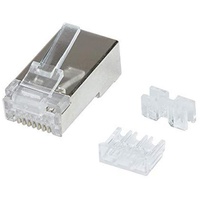 Logilink - Modularer Steckverbinder Cat.6A STP RJ45, 50 Stück