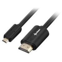 Sharkoon HDMI > micro HDMI Stecker schwarz, 1 Meter,