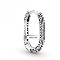 Pandora ME Pavé Link-Ohrring aus Sterling-Silber mit Cubic Zirkonia,