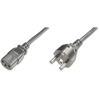 Digitus Strom Netzkabel 1.80 m Schwarz