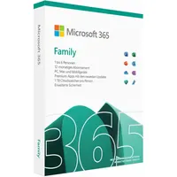 Microsoft 365 Family 6 Benutzer 12 Monate PKC DE