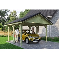 SKANHOLZ Satteldach Einzelcarport Wallgau 4,30 x 5,00 m imprägniert