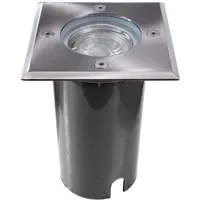 Deko-Light Bodeneinbaustrahler Kunststoff 11,1 cm dimmbar 1x GU10 LED