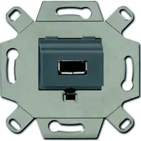 Busch-Jaeger USB-Anschlussdose mit Schraubklemmen und Zugentlastung 2CKA000230A0417
