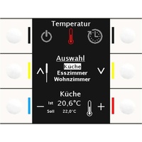 MDT Bedienzentrale Smart 86 mit Farbdisplay, Reinweiß glänzend, Zentrale