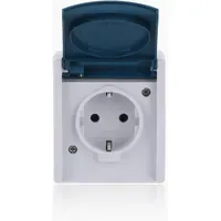 Busch-Jaeger Schuko-Steckdose 20 EW-53 Ocean 1 St.