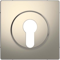 Merten Zentralplatte nickelmetallic