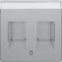 Berker Zentralstück alu/lack 11816084