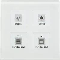 MDT KNX RF+Funk Glastaster RF-GTT4W.01