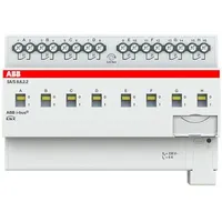 ABB SA/S8.6.2.2 Schaltaktor 8-fach, 230V, 6A, 8TE REG, Schaltaktor