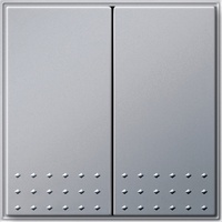 Gira Wippschalter alu 091565