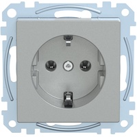 Merten Schuko-Steckdose Aluminium 1 St.