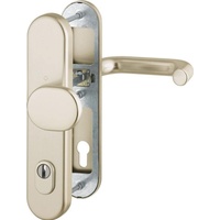 HOPPE Schutzgarnitur Paris 86G/3332ZA/3310/138 Alu.F2 92mm 67-72mm