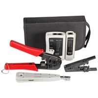 EFB-Elektronik EFB 39919.1 Werkzeugset Netzwerktechnik 4-teilig, mit Tasche