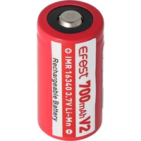 EFEST IMR 16340 V2 700mAh 3,7V Pluspol erhöht LiMn
