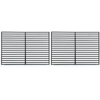 BBQ-Toro Grillrost 45 x 30,5 cm Metall schwarz
