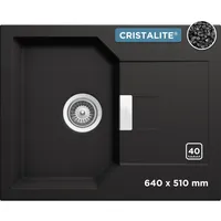 Schock Manhattan D-100XS Einbau nero + Excenterbetätigung