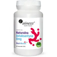 Aliness Natürliches Astaxanthin 8mg - NatAxtin - Antioxidans -