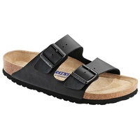 Birkenstock Arizona Weichbettung Birko-Flor schwarz 44
