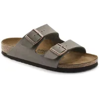 Birkenstock Arizona Birko-Flor Nubuk stone 43