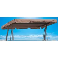 Quick Star Ersatzdach Hollywoodschaukel 3 Sitzer Schaukel Triumph Taupe