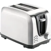 Rosenstein & Söhne Edelstahl-Toaster für 2 Scheiben