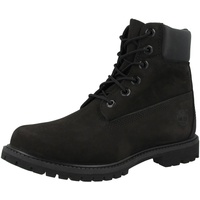 Timberland Premium 6-Inch black nubuck 38 1/2