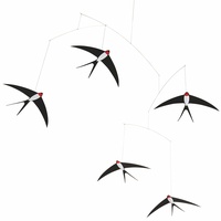 Flensted Mobiles - Flying Swallows Mobile 5