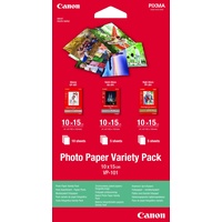 Canon VP-101 Photo Paper Variety Pack Fotopapier weiß, A4