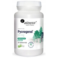 Aliness Pycnogenol 50mg Extract 65%, Nahrungsergänzungsmittel mit Pflanzenextrakten, 60