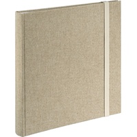 Hama Jumbo Tessuto beige 30x30 60 weiße Seiten 3847