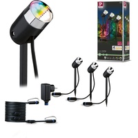 Paulmann LED-Erdspieß Plug&Shine Kunststoff
