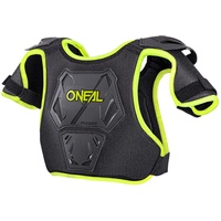 O'Neal Peewee Chest Guard Kinder Brust/Schulterprotektor schwarz/gelb Oneal: Größe:
