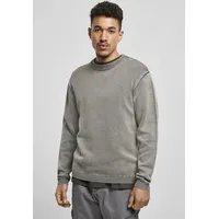 URBAN CLASSICS Washed Pullover Gray Dark L