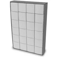 Itenga Adventskalender 32,5x21cm zum Füllen 24 Schachteln zum Befüllen