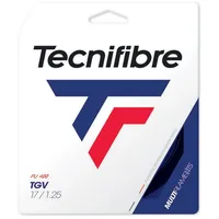 Tecnifibre Unisex – Erwachsene TGV 12m Saitenset-Schwarz Tennissaite, 1.30