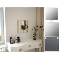 VidaXL Wandspiegel 40 x 40 cm Quadratisch Glas