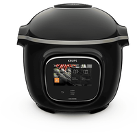 Krups Cook4Me Touch Multikocher Kunststoff, 6 liters, Schwarz