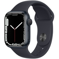 Apple Watch Series 7 GPS 41 mm Aluminiumgehäuse mitternacht,