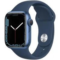 Apple Watch Series 7 GPS 41 mm Aluminiumgehäuse blau