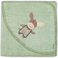 Sterntaler Kapuzenbadetuch 100x100 Emmilius grün