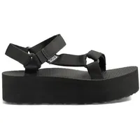 Teva Flatform Universal Sandalen Schwarz