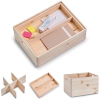 Zeller PRESENT SCHÖNER LEBEN. PRAKTISCH WOHNEN. 13322 Set Allzweckkiste